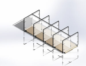 96in Table Assembly-ISO