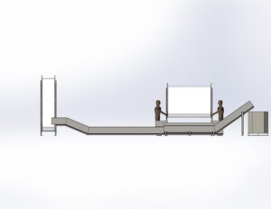 Hide Conveyor Layout-Front