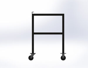 Kill Floor Trolley Cart-Front