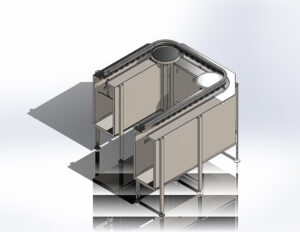 Trolley Wash Drip Cabinet-ISO